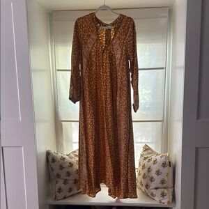 Natalie Martin Mustard Fiore Maxi Sz XS